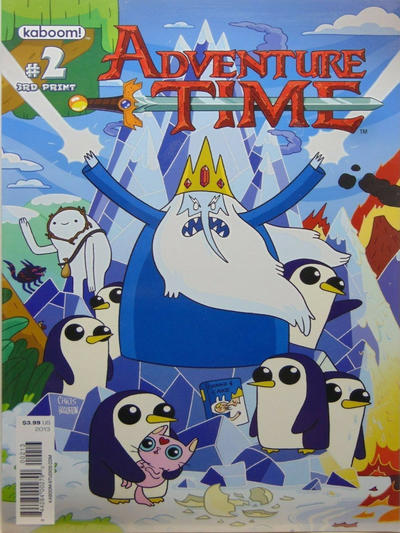 Cover for Adventure Time (Boom! Studios, 2012 series) #2 [3rd Printing Variant]