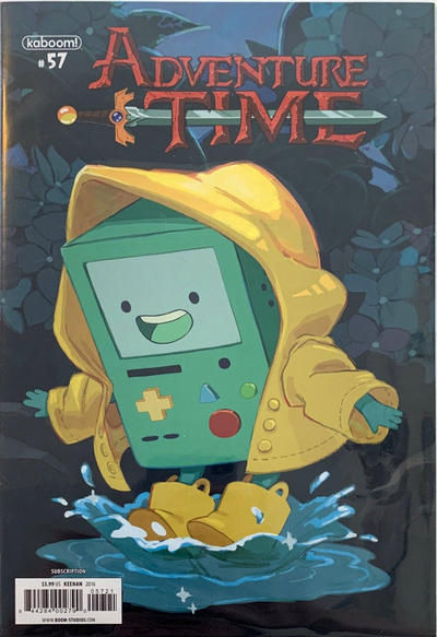 Cover for Adventure Time (Boom! Studios, 2012 series) #57 [Subscription Cover - Siobhan Keenan]