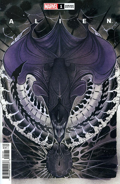 Cover for Alien (Marvel, 2021 series) #1 [Peach Momoko Cover]