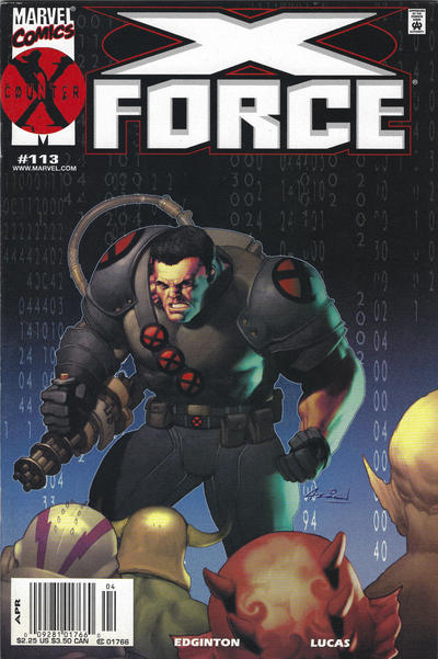 Cover for X-Force (Marvel, 1991 series) #113 [Newsstand]