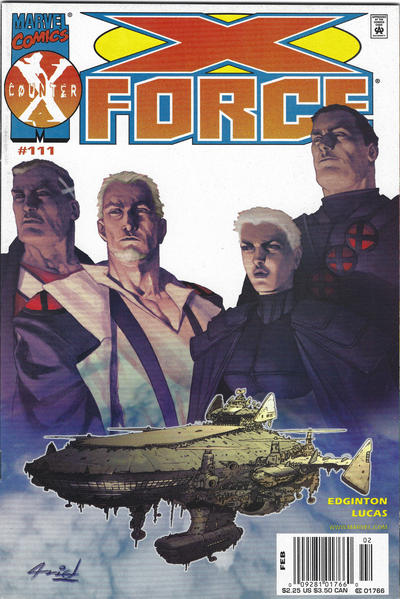 Cover for X-Force (Marvel, 1991 series) #111 [Newsstand]