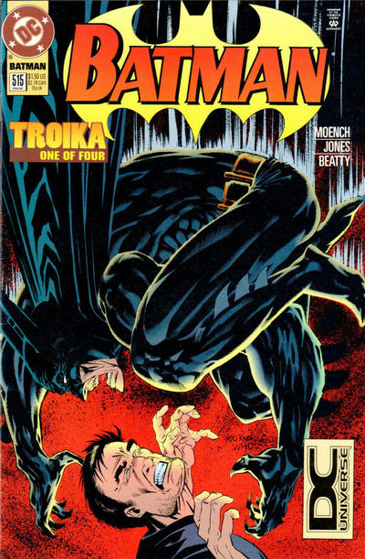Cover for Batman (DC, 1940 series) #515 [Standard Edition DC Universe Corner Box]