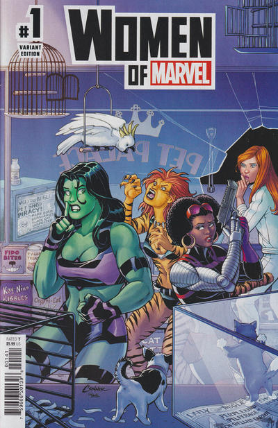Cover for Women of Marvel (Marvel, 2021 series) [Amanda Conner Cover]