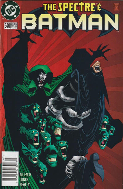 Cover for Batman (DC, 1940 series) #540 [Newsstand]