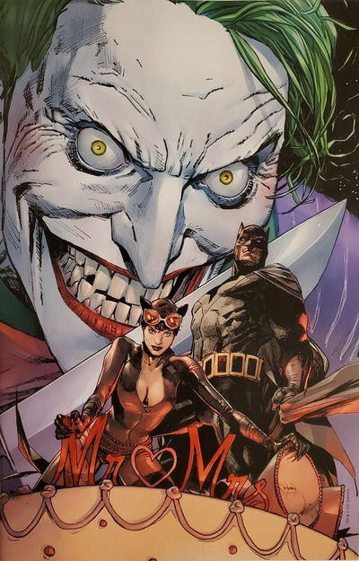 Cover for Batman (DC, 2016 series) #50 [Comic Sketch Art Clay Mann "Joker" Virgin Cover]