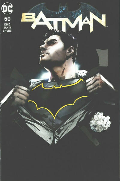 Cover for Batman (DC, 2016 series) #50 [Forbidden Planet / Jetpack Comics Jock Color Cover]