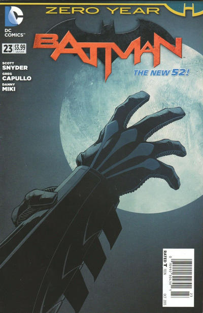Cover for Batman (DC, 2011 series) #23 [Newsstand]