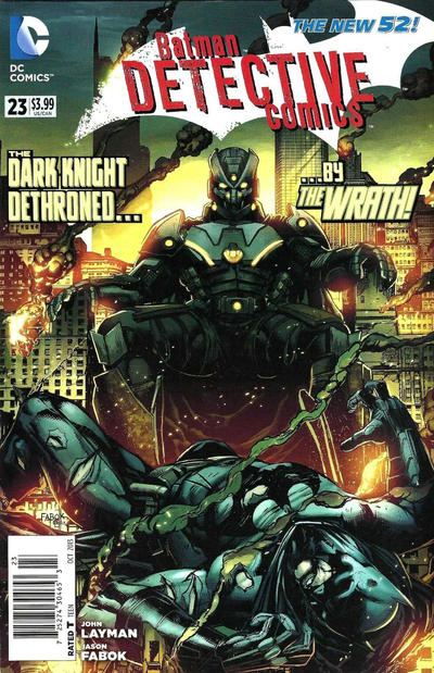 Cover for Detective Comics (DC, 2011 series) #23 [Newsstand]