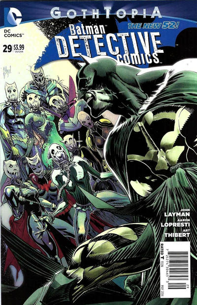 Cover for Detective Comics (DC, 2011 series) #29 [Newsstand]
