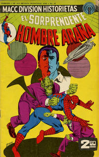 Cover Thumbnail for El Sorprendente Hombre Araña (Editorial OEPISA, 1974 series) #19