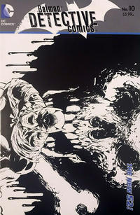 Cover for Detective Comics (DC, 2011 series) #10 [Tony S. Daniel Black & White Wraparound Cover]