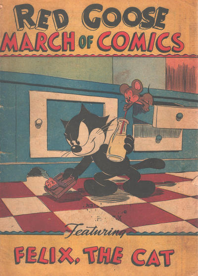 Cover for Boys' and Girls' March of Comics (Western, 1946 series) #24 [Red Goose]