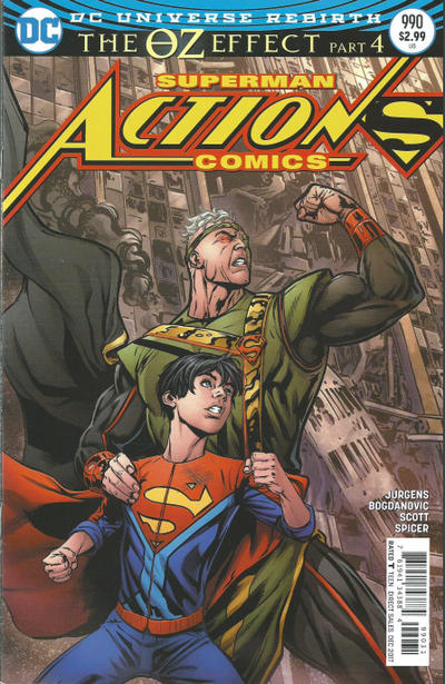 Cover for Action Comics (DC, 2011 series) #990 [Neil Edwards Cover]