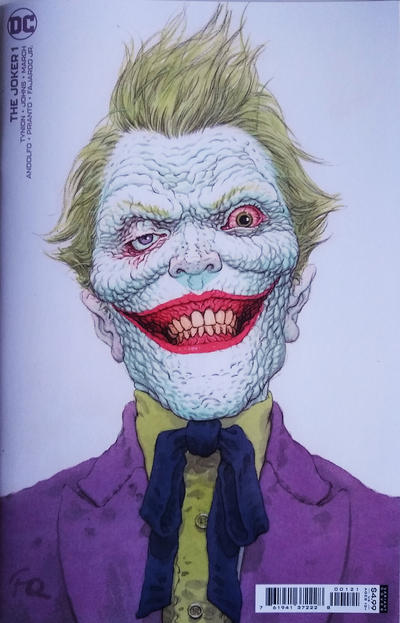 Cover for The Joker (DC, 2021 series) #1 [Frank Quitely Variant Cover]