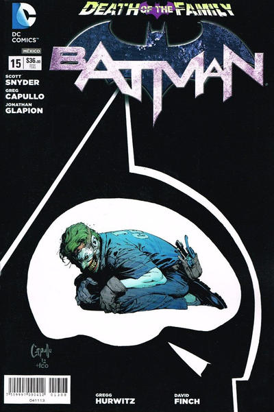 Cover for Batman (Editorial Televisa, 2012 series) #15