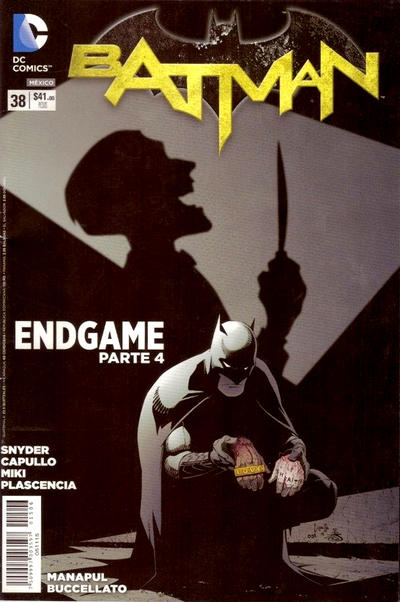 Cover for Batman (Editorial Televisa, 2012 series) #38