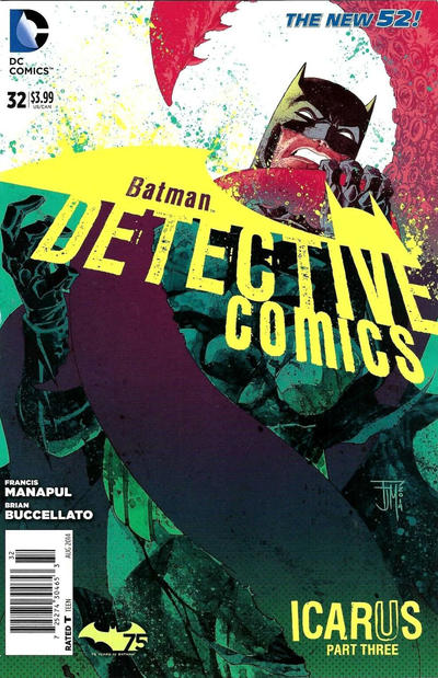 Cover for Detective Comics (DC, 2011 series) #32 [Newsstand]
