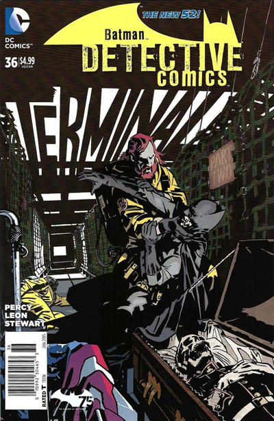 Cover for Detective Comics (DC, 2011 series) #36 [Newsstand]