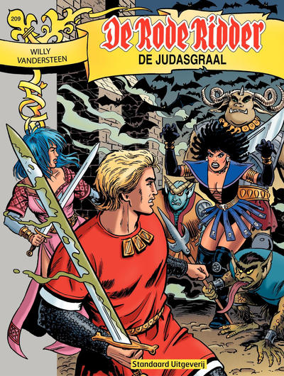 Cover for De Rode Ridder (Standaard Uitgeverij, 1959 series) #209 - De Judasgraal [Herdruk 2010]
