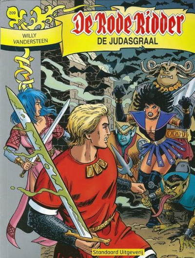 Cover for De Rode Ridder (Standaard Uitgeverij, 1959 series) #209 - De Judasgraal [Herdruk 2012]