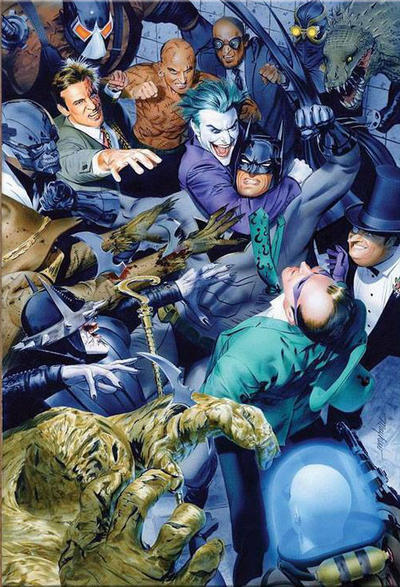 Cover for Detective Comics (DC, 2011 series) #1000 [Comic Mint Exclusive Mike Mayhew Color Virgin Cover]