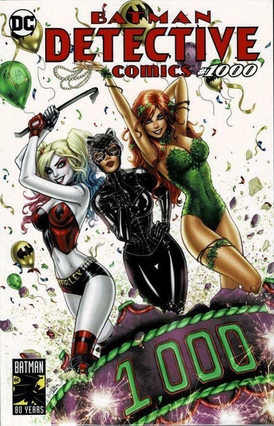 Cover for Detective Comics (DC, 2011 series) #1000 [Comics Elite Exclusive Dawn McTeigue Color Trade Dress Cover]