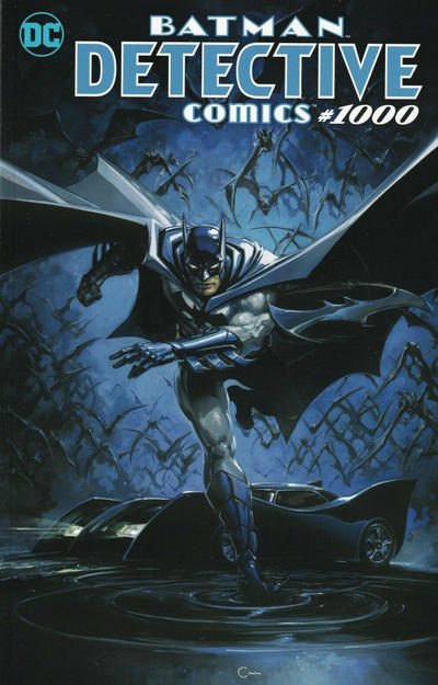 Cover for Detective Comics (DC, 2011 series) #1000 [Exclusive Clayton Crain Trade Dress Variant Cover]