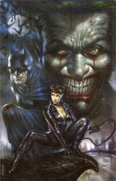 Cover for Detective Comics (DC, 2011 series) #1000 [Exclusive Lucio Parrillo Trade Color Virgin Cover]