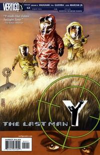 Cover Thumbnail for Y: The Last Man (DC, 2002 series) #12