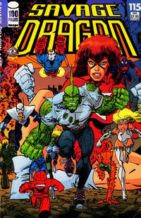 Cover for Savage Dragon (Image, 1993 series) #115