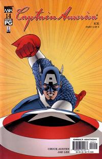 Cover for Captain America (Marvel, 2002 series) #14 [Direct Edition]