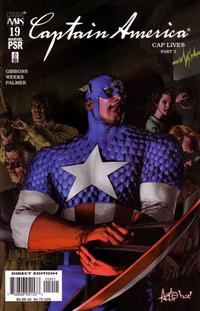 Cover Thumbnail for Captain America (Marvel, 2002 series) #19 [Direct Edition]