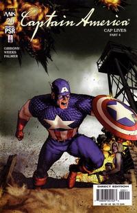 Cover Thumbnail for Captain America (Marvel, 2002 series) #20 [Direct Edition]