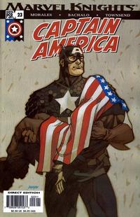 Cover Thumbnail for Captain America (Marvel, 2002 series) #23 [Direct Edition]
