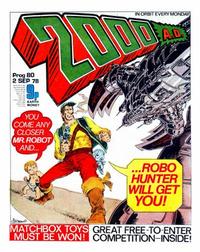 Cover Thumbnail for 2000 AD (IPC, 1977 series) #80