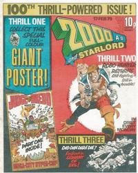 Cover Thumbnail for 2000 AD and Starlord (IPC, 1978 series) #100