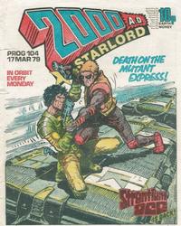 Cover Thumbnail for 2000 AD and Starlord (IPC, 1978 series) #104