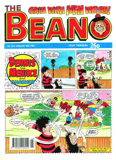 Cover for The Beano (D.C. Thomson, 1950 series) #2531