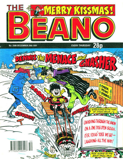 Cover for The Beano (D.C. Thomson, 1950 series) #2580