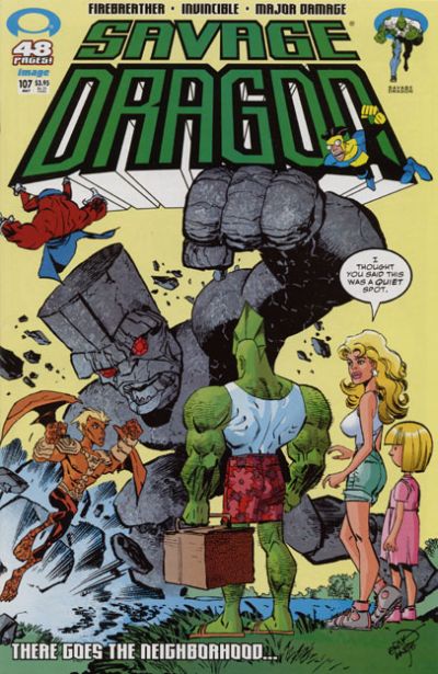 Cover for Savage Dragon (Image, 1993 series) #107