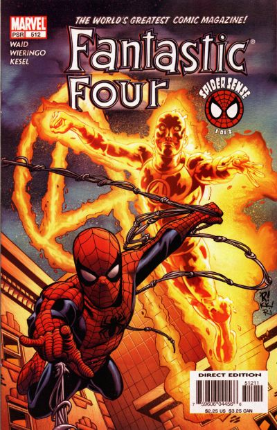 Cover for Fantastic Four (Marvel, 1998 series) #512 [Direct Edition]