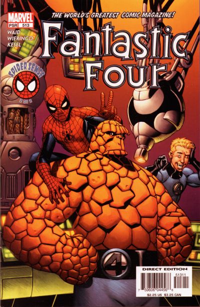 Cover for Fantastic Four (Marvel, 1998 series) #513 [Direct Edition]