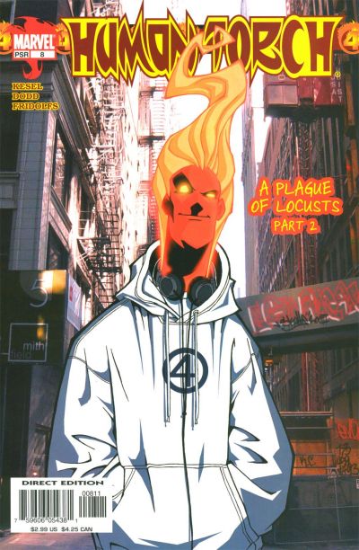 Cover for Human Torch (Marvel, 2003 series) #8