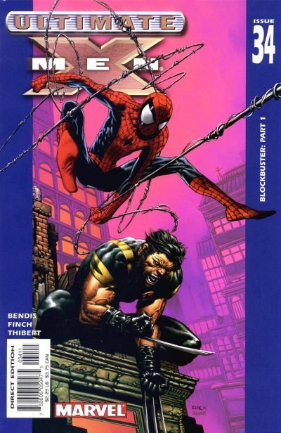 Cover for Ultimate X-Men (Marvel, 2001 series) #34