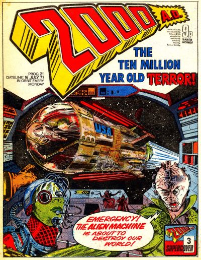 Cover for 2000 AD (IPC, 1977 series) #21