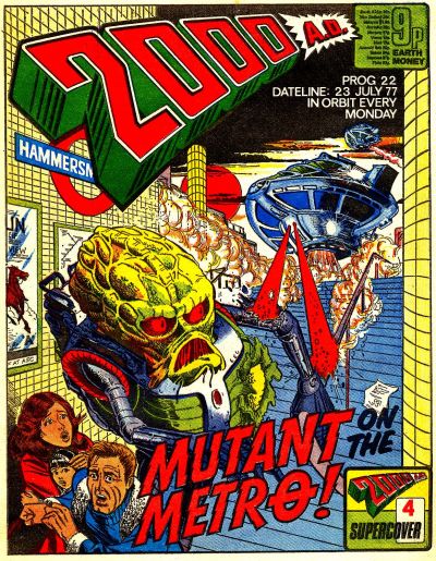 Cover for 2000 AD (IPC, 1977 series) #22
