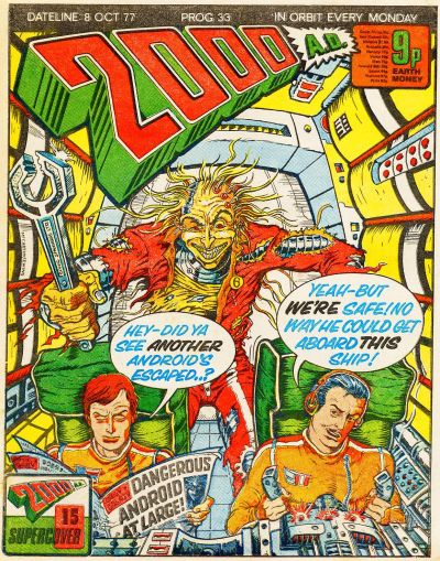 Cover for 2000 AD (IPC, 1977 series) #33