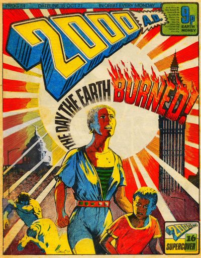 Cover for 2000 AD (IPC, 1977 series) #34