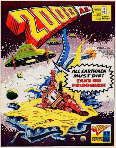 Cover for 2000 AD (IPC, 1977 series) #35
