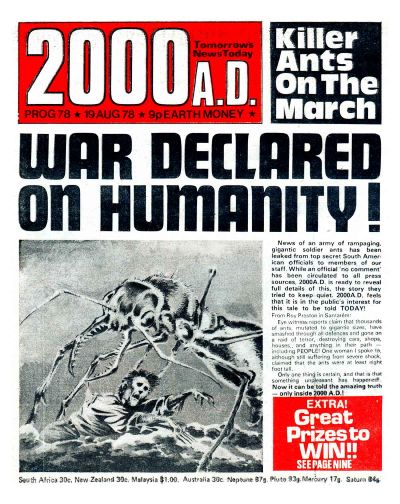 Cover for 2000 AD (IPC, 1977 series) #78